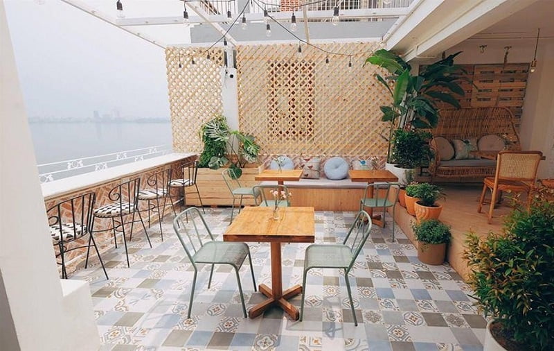 CUP Of TEA - Quán cafe đẹp, lãng mạn ở Hồ Tây